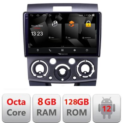 Navigație Android Ford Ranger și Mazda BT50 2007-2012, 8+128GB