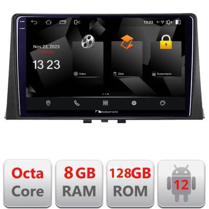 Navigație Citroen Berlingo 2019+ Android 12, 8GB RAM, 128GB, 2K QLED