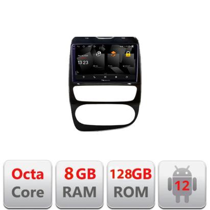 Navigație Renault Clio 4 Android QLED 2K Octa Core 8GB RAM 128GB