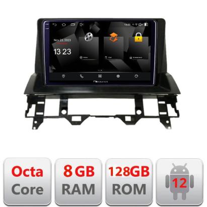 Navigatie Mazda 6 2004-2008 Android 2K QLED 8GB RAM 128GB 4G