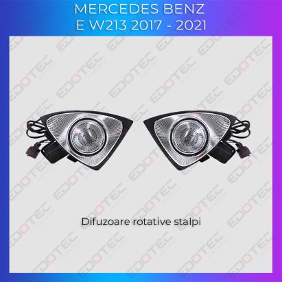 Lumini ambientale difuzoare rotative stâlpi Mercedes E W213 2017-2021