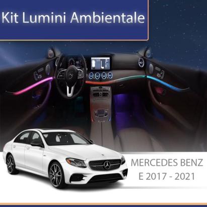 Kit lumini ambientale Mercedes-Benz W213 pentru bord si boxe, control telefon