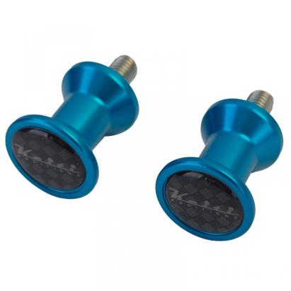 Set adaptor de montare pe stand pentru protecția brațului oscilant Keiti Alu Bobbins Racing M6 Albastru Performance AutoTuning