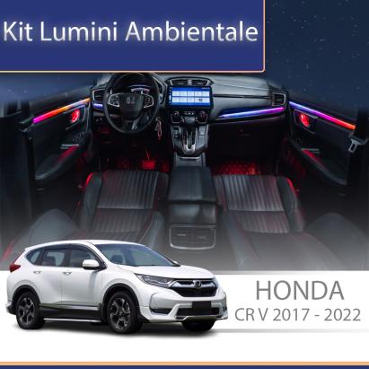Kit lumini ambientale Honda CR-V 2017-2021, control telefon și sistem original