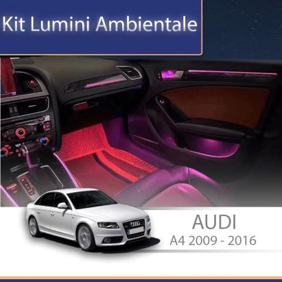 Kit lumini ambientale RGB pentru Audi A4 A5 B8 2009-2016, control telefon