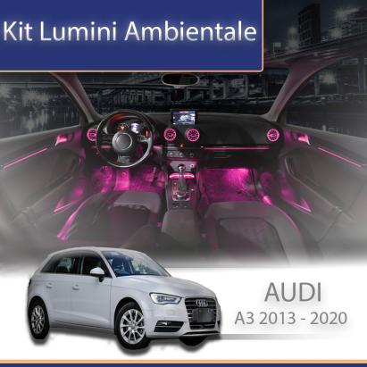 Kit lumini ambientale Audi A3 8V 2013-2020, RGB, control telefon