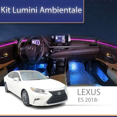 Kit lumini ambientale Lexus ES 2018-2023, control telefon sau sistem original