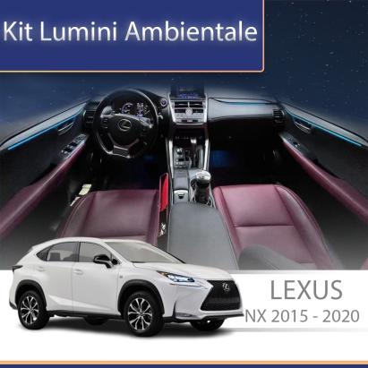 Kit lumini ambientale Lexus NX 2015-2021, control telefon sau sistem original