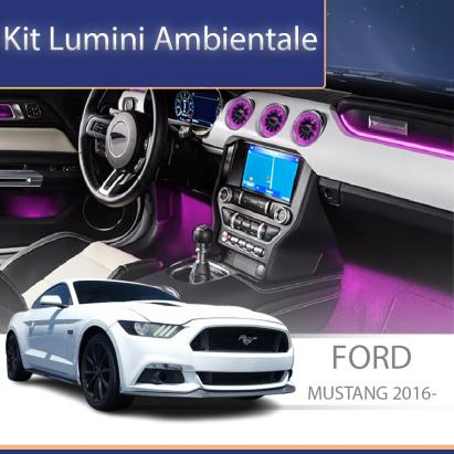Kit lumini ambientale RGB Ford Mustang 2016-2020, control telefon/original