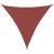 Parasolar cărămiziu 4,5x4,5x4,5 m țesătură oxford triunghiular GartenMobel Dekor