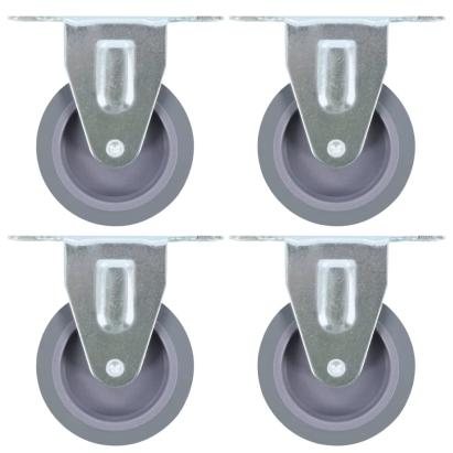 Roți fixe, 4 buc., 75 mm GartenMobel Dekor