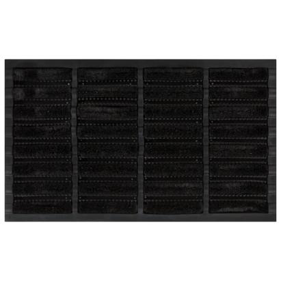 Covoraș de ușă dreptunghiular, 45x75 cm, cauciuc/nucă cocos GartenMobel Dekor