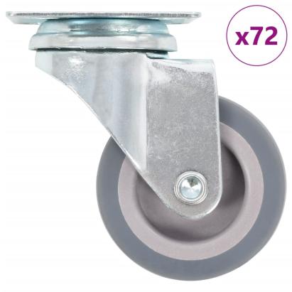 Roți pivotante, 72 buc., 50 mm GartenMobel Dekor
