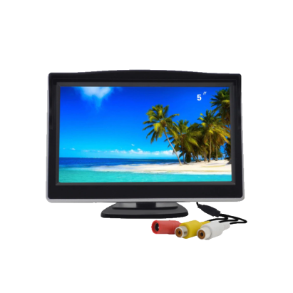 Monitor auto 5 inch pentru camera de mers inapoi, alimentare 12V