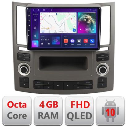 Navigatie Android Infiniti FX45 2007-2009, 4GB RAM, 64GB, CarPlay