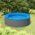 Piscină cu valuri, skimmer suspendat cu pompă, gri, 350x90 cm GartenMobel Dekor