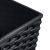 Ghiveci de flori, Prosperplast, Rato Low, patrat, 32 L, imitatie ratan, antracit, 32x32x32.5 cm GartenVIP DiyLine
