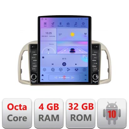 Navigație Nissan Micra 2002-2010 Android 9.7 inch GPS Bluetooth LTE