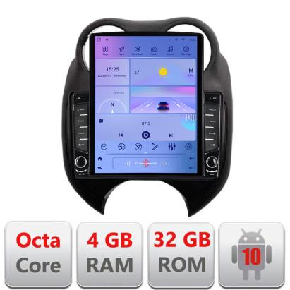 Navigație Android Nissan Micra 2010-2014, ecran 9.7 inch, GPS, 4GB RAM