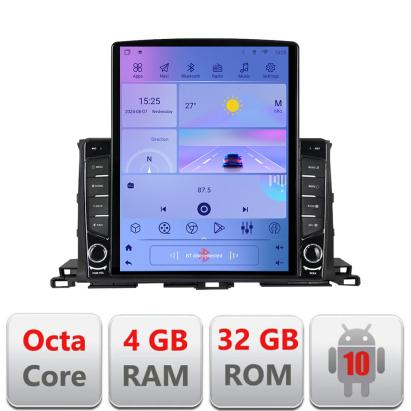 Navigatie Android Toyota Highlander 2013-2018, ecran 9.7 inch, 4GB RAM, LTE