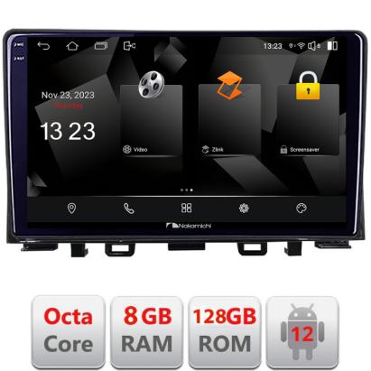 Navigație Android Kia Rio 2019+ cu GPS, CarPlay, Android Auto, 8GB RAM și 128GB