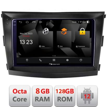 Navigație Android SsangYong Tivoli 2015-2019, 8GB RAM, 128GB, CarPlay