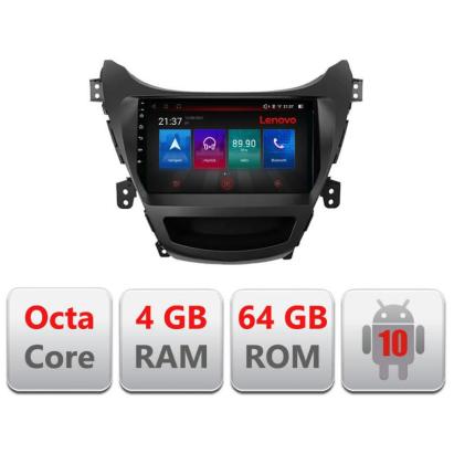 Navigație Hyundai Elantra 2013-2015 Android, GPS, 4G, 4GB RAM, 64GB