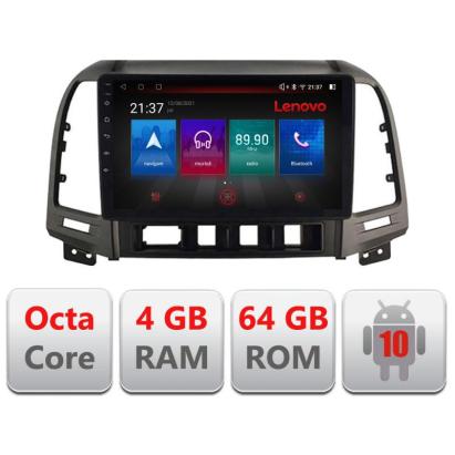 Navigație Hyundai Santa Fe 2006-2011 Android 4G GPS Bluetooth DSP 4GB/64GB Resigilată