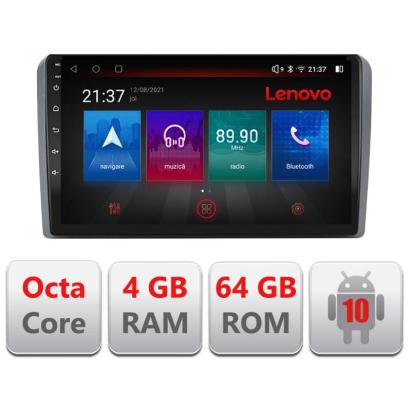 Navigație Audi A3 8P cu Android 4GB RAM 64GB 4G Bluetooth GPS Resigilată