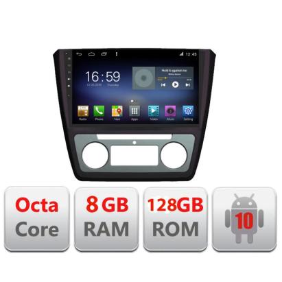 Navigație Android Skoda Yeti 2009-2014, Octa Core, 8GB RAM, 128GB, 4G