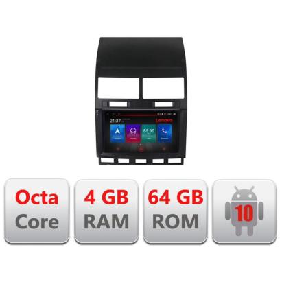 Navigație dedicată VW Touareg 2004-2011 Android 4GB RAM 64GB 4G Resigilată