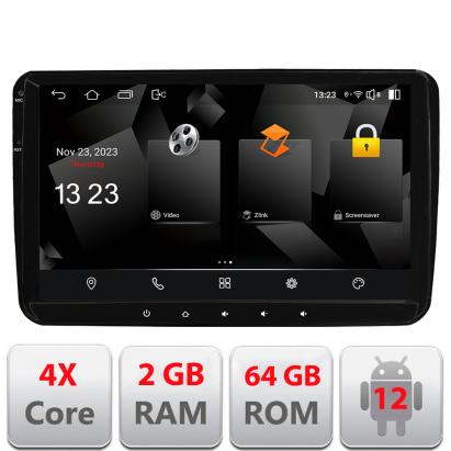 Navigație auto VW, Skoda, Seat 2010-2017 Android 12, 2GB RAM, 64GB