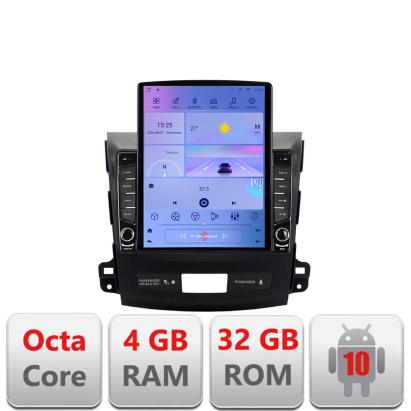 Navigație Android 9.7 inch pentru Mitsubishi Outlander 2007-2012, 4GB+32GB
