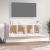 Dulapuri TV de perete, 2 buc., alb, 60x36,5x35 cm lemn compozit GartenMobel Dekor