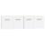 Dulapuri TV de perete, 2 buc., alb, 60x36,5x35 cm lemn compozit GartenMobel Dekor