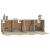 Dulapuri TV de perete 2 buc. stejar sonoma 60x36,5x35 cm lemn GartenMobel Dekor