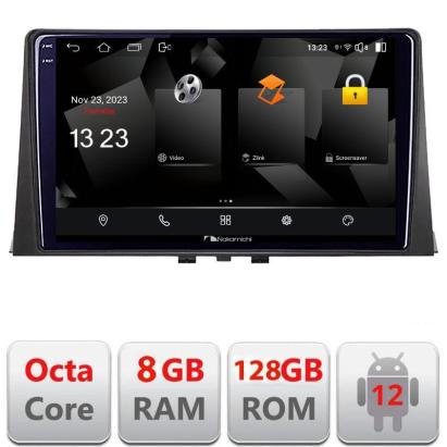 Navigație Citroen Berlingo 2019-2021 Android 2K QLED 8GB+128GB