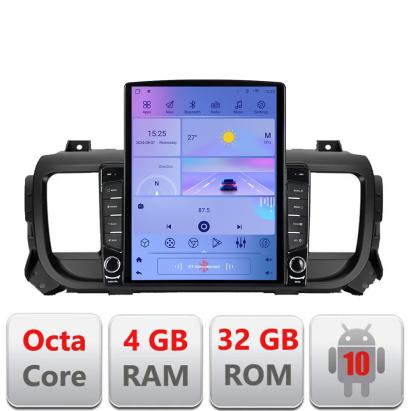 Navigație Android 9.7 inch pentru Citroen Jumpy, Proace și Traveller