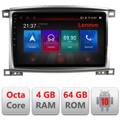 Navigatie Toyota Land Cruiser L100 2002-2008 Android 4GB RAM 64GB Resigilata