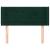 Tăblie de pat cu aripioare verde închis 103x16x78/88 cm catifea GartenMobel Dekor