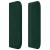 Tăblie de pat cu aripioare verde închis 103x16x78/88 cm catifea GartenMobel Dekor