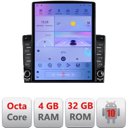 Navigație Android Tesla 9.7 inch pentru Opel Movano și Renault Master 2020+