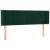 Tăblie de pat cu aripioare verde închis 147x16x78/88 cm catifea GartenMobel Dekor