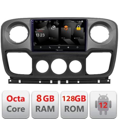 Navigație Android Opel Movano Renault Master 2010-2021, 8GB RAM 128GB