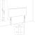 Tăblie pat cu aripioare albastru închis 183x16x78/88 cm catifea GartenMobel Dekor