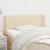 Tăblie de pat cu aripioare crem 83x16x78/88 cm textil GartenMobel Dekor