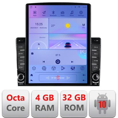 Navigație Android 9.7 pentru Suzuki Splash / Opel Agila 2008-2014, Octa Core