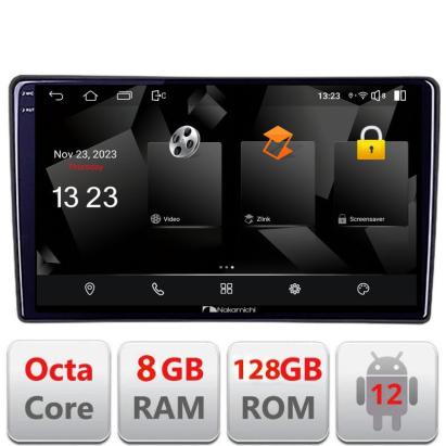 Navigație auto Toyota cu Android, 8GB RAM, 128GB, CarPlay și Android Auto
