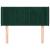 Tăblie pat cu aripioare verde închis 93x16x78/88 cm catifea GartenMobel Dekor