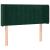 Tăblie de pat cu aripioare verde închis 103x16x78/88 cm catifea GartenMobel Dekor